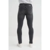 0712 Parker Normal Bel Dar Paça Slim Fit Erkek Kot Pantolon Antrasit