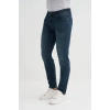0752 Parker Normal Bel Dar Paça Slim Fit Erkek Kot Pantolon Lacivert