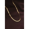 316L Çelik Altın Renk 60 cm İtalyan Zincir Kolye