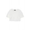 Crop T-Shirt Oversize Beyaz