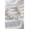 Gold Renk İnci Model Kadın Bileklik