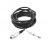 Kablo Mikrofon Pro 5 Metre Siyah KJM5BK