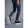 Kb-112   Kuback Siyah Triko Bağcıklı  Günlük Erkek  Ayakkabı
