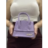 luxe lila cilt çanta
