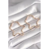 Pirinç Gold Renk Yıldız Model Kadın Küpe