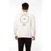 Sırt Baskılı Oversize Erkek Sweatshirt