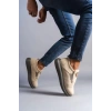 SLW161 Hippo Bağcıksız Süet Erkek Günlük Sneaker Ayakkabı GT - Bej
