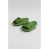 WG500 Köpekbalığı Haki Unisex Tam Ortopedik Terlik Shark Slides