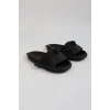 WG500 Köpekbalığı Siyah Unisex Tam Ortopedik Terlik Shark Slides