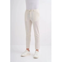 0008 İp Bağlamalı Jogger Erkek Pantolon Bej