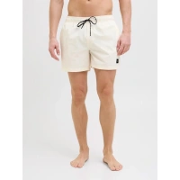 12272776 Hızlı Kuruyan Çift Cepli Erkek Deniz Short Krem