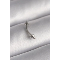 316L Çelik Gümüş Renk Çivi Model Piercing