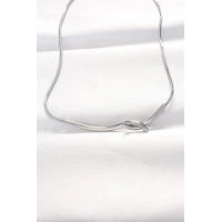 316L Çelik Silver Renk Kolye