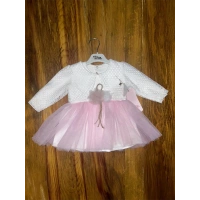9-18 Aylık Prenses Elbise Pembe