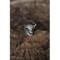 Ayarlanabilir Bufalo Tasarımlı Erkek Yüzük