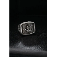 Ayarlanabilir Çapa Model Erkek Yüzük