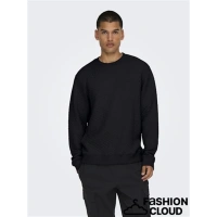 Baklava Desen 2 İplik Erkek Sweat