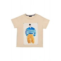 Baskı Detaylı Geniş Kol