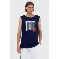 Baskılı Erkek Atlet