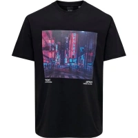 Baskılı Erkek T-Shirt