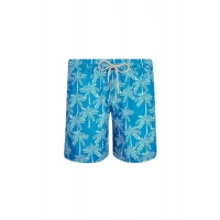 Baskılı Hızlı Kuruyan Erkek Deniz Şortu