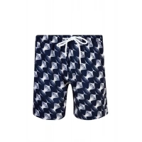 Baskılı Hızlı Kuruyan Ultra Hafif Erkek Deniz Şortu