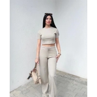 Bol paça pantolonlu alt üst takım