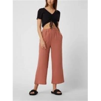 Büzgülü Crop T-Shirt