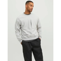 Cep Detaylı Polar Sweatshirt