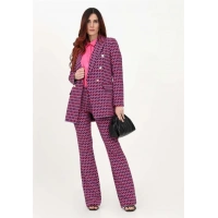 Geometrik Desenli Şık Kadın Pantolonu
