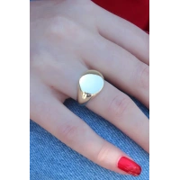 Gold Renk Kadın Yüzük