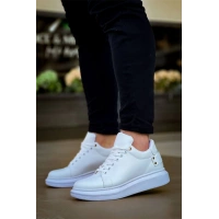 Kb047  Kuback Beyaz Cilt Günlük Erkek  Ayakkabı