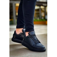 Kb047  Kuback Kömür Cilt Günlük Erkek  Ayakkabı