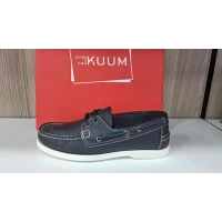 Ki Deri Günlük Giyilebilir Marine Erkek Ayakkabısı