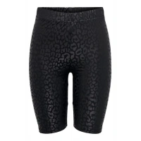 Leopar Desen Yarım Tayt