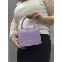 Lila cilt krash çanta