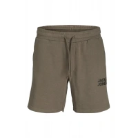 Logo Baskılı Penye Şort