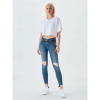 Lonıa Cut Normal Bel Super Skınny Jean