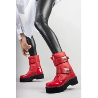 Miah Kırmızı Rugan Kar Bot