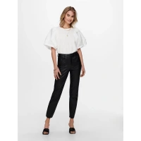 Onlemıly Hw St Ank Faux Leather Pnt Noos Kadın Deri Pantolon