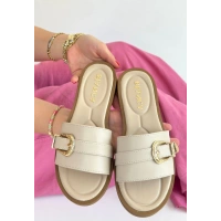 Orja Bej Cilt Terlik