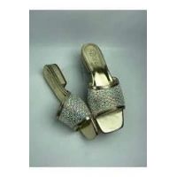 Ortu Gold Cilt İşlemeli Terlik