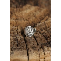 Otantik Çiçek Tasarımlı Ayarlamalı Kadın Yüzük