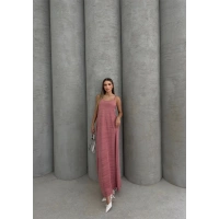 Piliseli Uzun Elbise