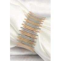 Pirinç Mix Renk Lastiklik VIP Seri Kadın Bileklik