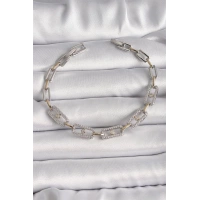 Pirinç Mix Renk Zirkon Taşlı Messika Model VIP Seri Kadın Bileklik