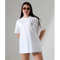 Pl nakış işlemeli Kadın T-Shirt