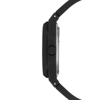 Polo Dikdörtgen Kasa Waterproof Erkek Saat Siyah