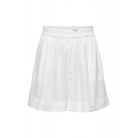 Saf Keten Regular Fit Kadın Şort