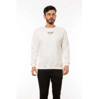 Sırt Baskılı Oversize Erkek Sweatshirt